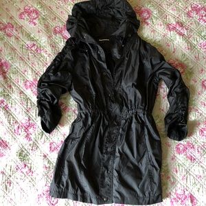 Anatomie Black Trench Coat, no hood